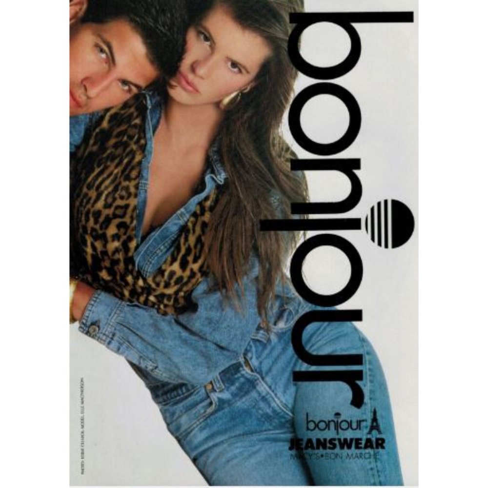 Vintage 80s bonjour Mom Jeans with Tapered Leg & Bow Detail | Size 9/10 - Picture 4 of 10